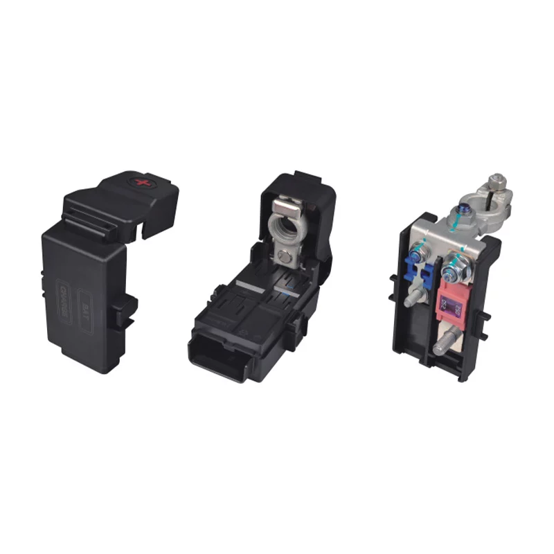 BX A Two ways fuse box assembly