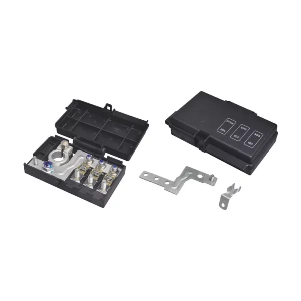 BX Three ways fuse box assembly