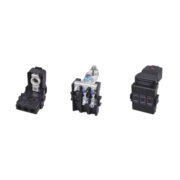 BX H Three ways fuse box assembly