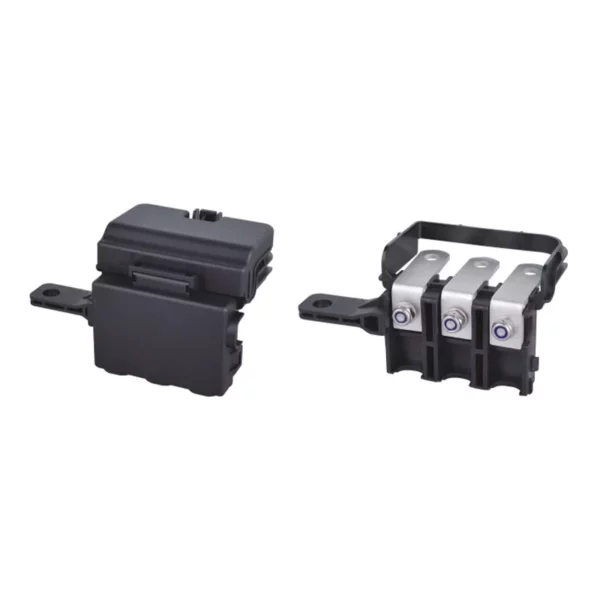BX Three ways fuse box assembly