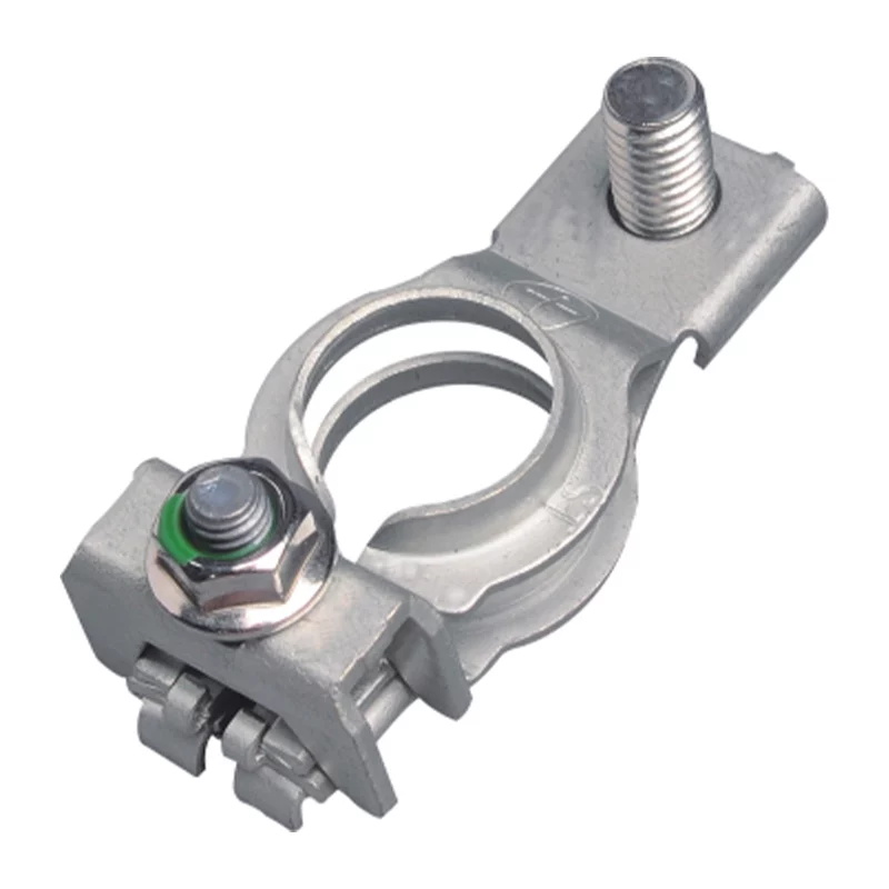 ST Stamped positive battery terminal